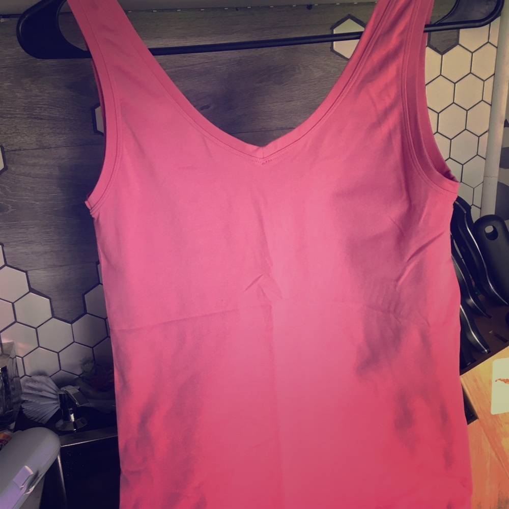 White House Black Market Hot Pink tank top